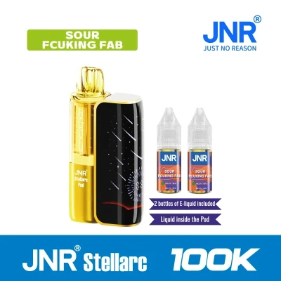 Sour Fcuking Fab | JNR Vape Stellarc 100K Puffs Kit - Refillable & Replaceable Pod Vape